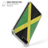 Jamaica Flag Distressed iPhone 7/8 Plus Clear Case